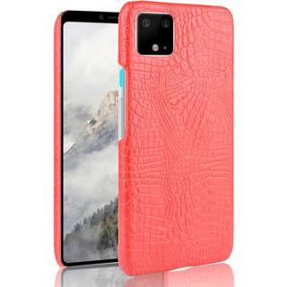 Croco Google Pixel 4 XL cover - Cyan