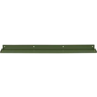 Ledge hylde 80 cm, grøn
