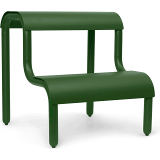 Ferm Living Up taburet med trin Forest Green