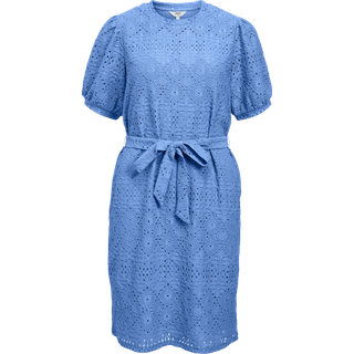 Broderie Anglaise Kort Kjole