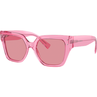 Dolce & Gabbana DG4471 314830 52 Solbriller Kvinder Lyserød - Transparent Pink - 52mm