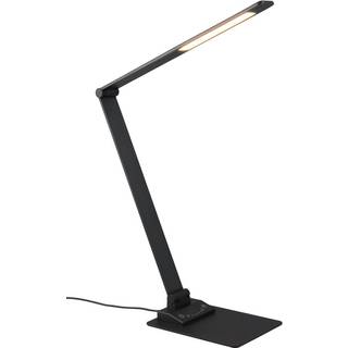 Travis LED-bordlampe, sort, CCT, dæmpbar, touch, USB