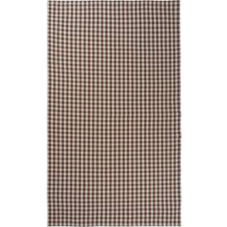 Ferm Living Bothy check dug 150x240 cm Cinnamon-grey green