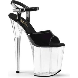 Pleaser Flamingo-809 Blk Pat/Clr 37