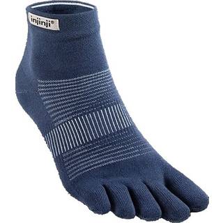 Injinji Men's Run Lightweight Mini-Crew Navy, XL