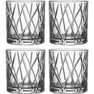 Orrefors City Double Old Fashioned glas 4-pak 34 cl