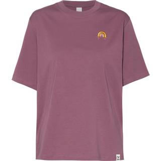 Iriedaily Women's Skate Heart Tee T-shirt Damer størrelse L farve brun