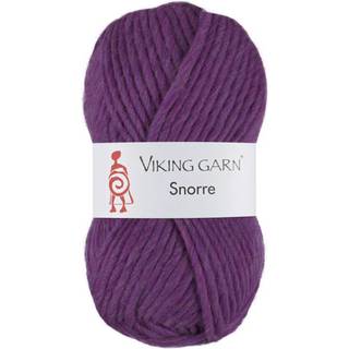 Viking Snorre 269 Lilla Indhold: 100% Highland Merino Uld Vægt/længde: 100 g = ca. 100 meter Anbefalede pinde: 7.00-8.00 mm Strikkefasthed: 10 cm = 12 m Vask: Skånevask 30°C uden skyllemiddel / Tåler ikke tørretumbling / Tørres fladt.