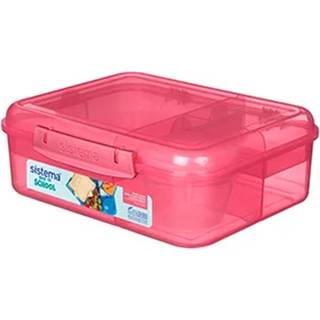 SISTEMA Madkasse bento box lunch 1,65 liter - støvet grøn