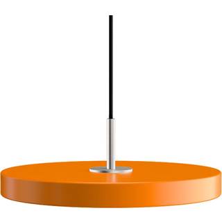 Asteria pendel, orange og stål • UMAGE