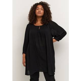 Kaffe Curve KCami Tunika - Sort - Str 48 - Damer