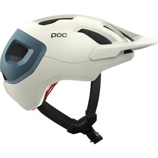 POC Axion Race MiPS Hydrogen White/Uranium Black Matt - Hjelmstørrelse 48-52 cm