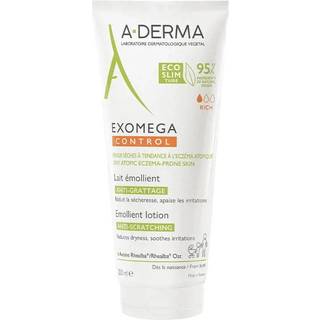 A-Derma Exomega Control Emollient Lotion Kropslotion Mod irritation og kløe 200 ml - 200 ml