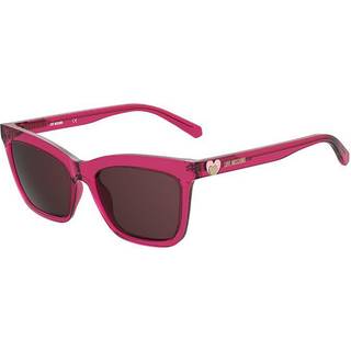 Moschino Love MOL057/S MU1/U1 54 Solbriller Kvinder Lyserød - Transparent Fuchsia Pink - 54mm