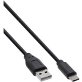 MicroConnect USB-C til USB-A kabel, 5m, sort
