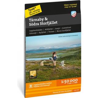 Calazo förlag Tärnaby & Södra Storfjället 1:50.000 NoColour, OneSize
