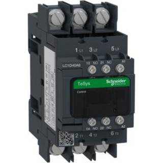Schneider Kontaktor 40a 3P +1n0+1nc 24V AC