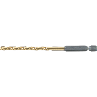 Makita HSS Bor Metal 1/4" 10mm Titan. - D-15833