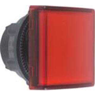 Schneider Lampehoved rød for led zb5cv043