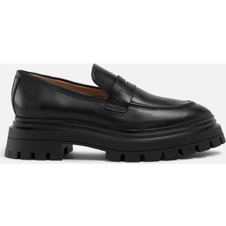 Stuart Weitzman Bedford Loafer - Woman Flats And Loafers Black 41.5