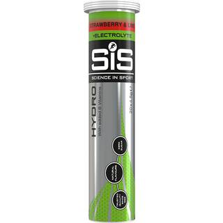 SIS GO Hydro +Electrolyte brusetabletter jordbær & lime - 20 stk