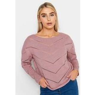 M & Co M & Co Open Knit Detail Trøje