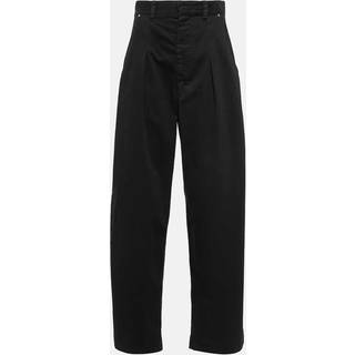 Isabel Marant Lenadi high-rise cotton wide-leg pants - brown - L