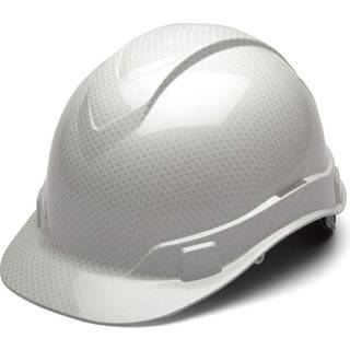 Pyramex Safety Ridgeline Hard Hat 4pt m/ Glide Lock Light Blue HP44162