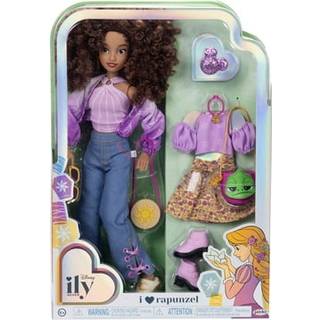 Disney Ily 4Ever dockor Rapunzel 11,5 """" Tall med 13 punkter av artikulation Två kompletta mix-and-match-kläder och glitterig Mickey-ring för dig