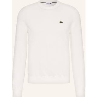 LACOSTE Herren Pullover weiß unifarben