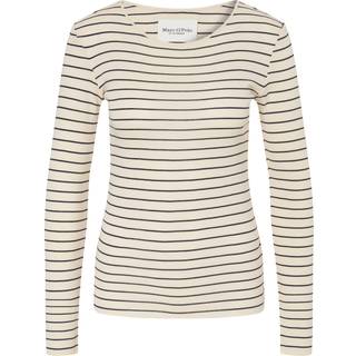 Marc O Polo Long Sleeve Top - Ivory - X-Large