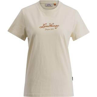 Lundhags Women's Järpen Logo T-shirt Chalk White, M