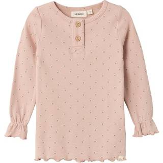 Lil Atelier Rose Dust Blomstret Top