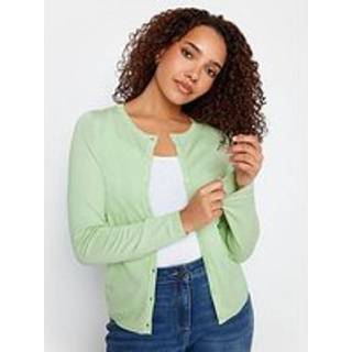 M & Co M & Co Green Knitted Button Down Cardigan