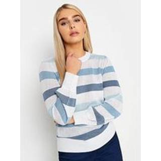 M & Co Stribet Space Dye TrøjeEU 46-48 (UK 18-20)