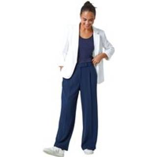Roman Roman White Petite Classic Stretch Blazer