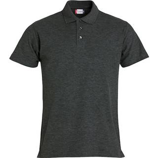 Clique 28230 Basic Polo Antracit melange 4XL