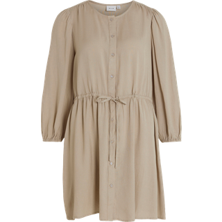 VILA Vipricil O-Neck 7/8 dress Feather Gray 34