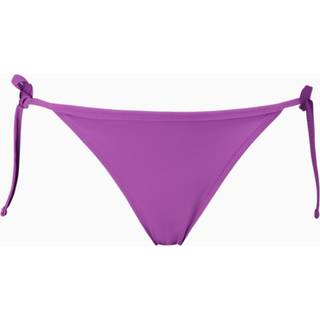 Women&#39;s Puma Swim&#39;s Bikini Bottoms Side Tie, Purple, Size XL, Clothing - Purple - XL