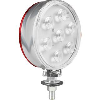 Markeringslygte Hvid & Rød - Loki-Led - 12/24V (1 stk)