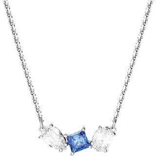 Swarovski Mesmera Blue Mixed Cuts Pendant Necklace - 38cm