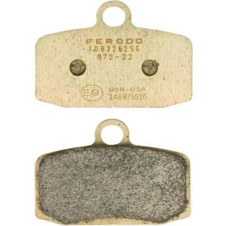 Ferodo -Bremsebelægninger Organisk/sintermetal/platinum