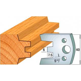 CMT Profilknive sæt 40mm nr. 113 - 690.113