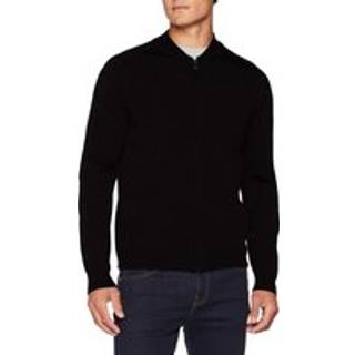 Maerz Herren Cardigan schwarz unifarben
