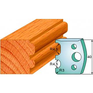 CMT Profilknive sæt 40mm nr.   7 - 690.007