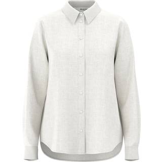Selected Femme - Hvid - Slfviva Ls Shirt Noos - EU 34