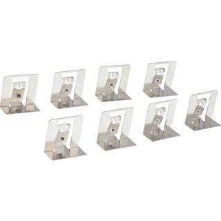 Electrolux sæt, støttebeslag, glasoverplade med ramme, 8pcs 4055348884