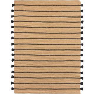 Broste Copenhagen Ezra Tæppe 140x200 Cm - Jutemtæpper Jute Sort - 71110389