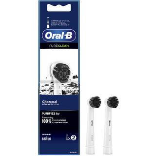 Oral-B PureClean Charcoal Børstehoveder 2 stk.