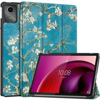 Til Lenovo Tab M11 Trifoldet Stativdæksel - Blossom